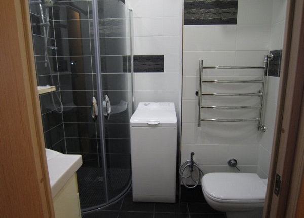 Ванная комната 170 х 170 см - самый популярный типовой санузел в Москве